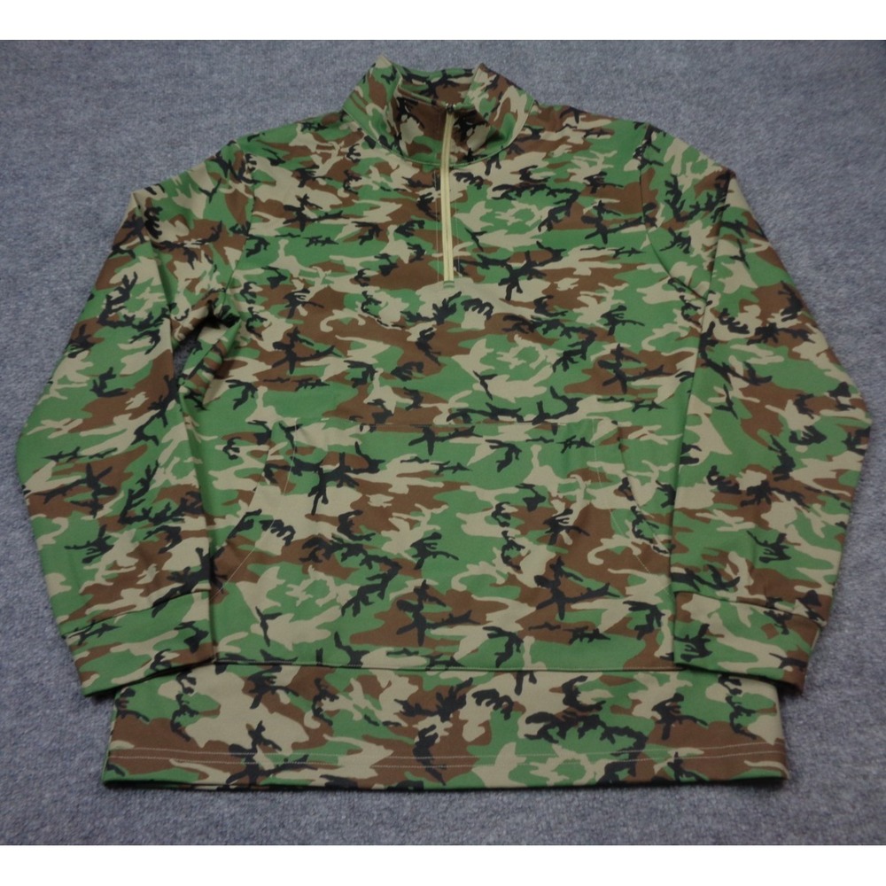 Arrowhead Tactical Apparel 1/4‎ Zip Pullover Mens L Camo Concealed Carry